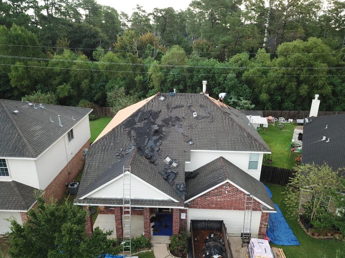 Roof_Replacement_Tomball_Owens_Corning_Driftwood_Tearoff