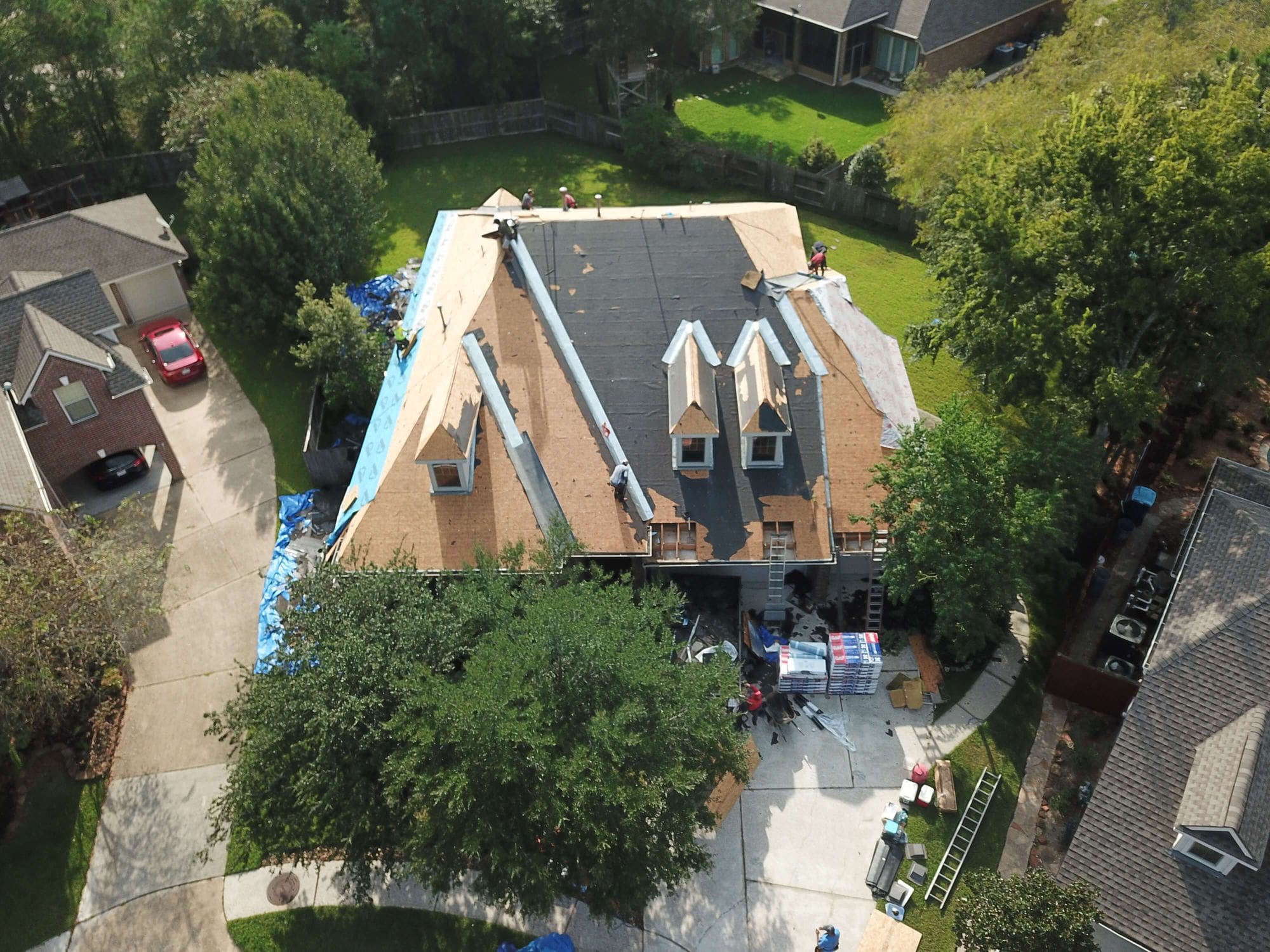 Roof Replacement in Spring TX - Before
