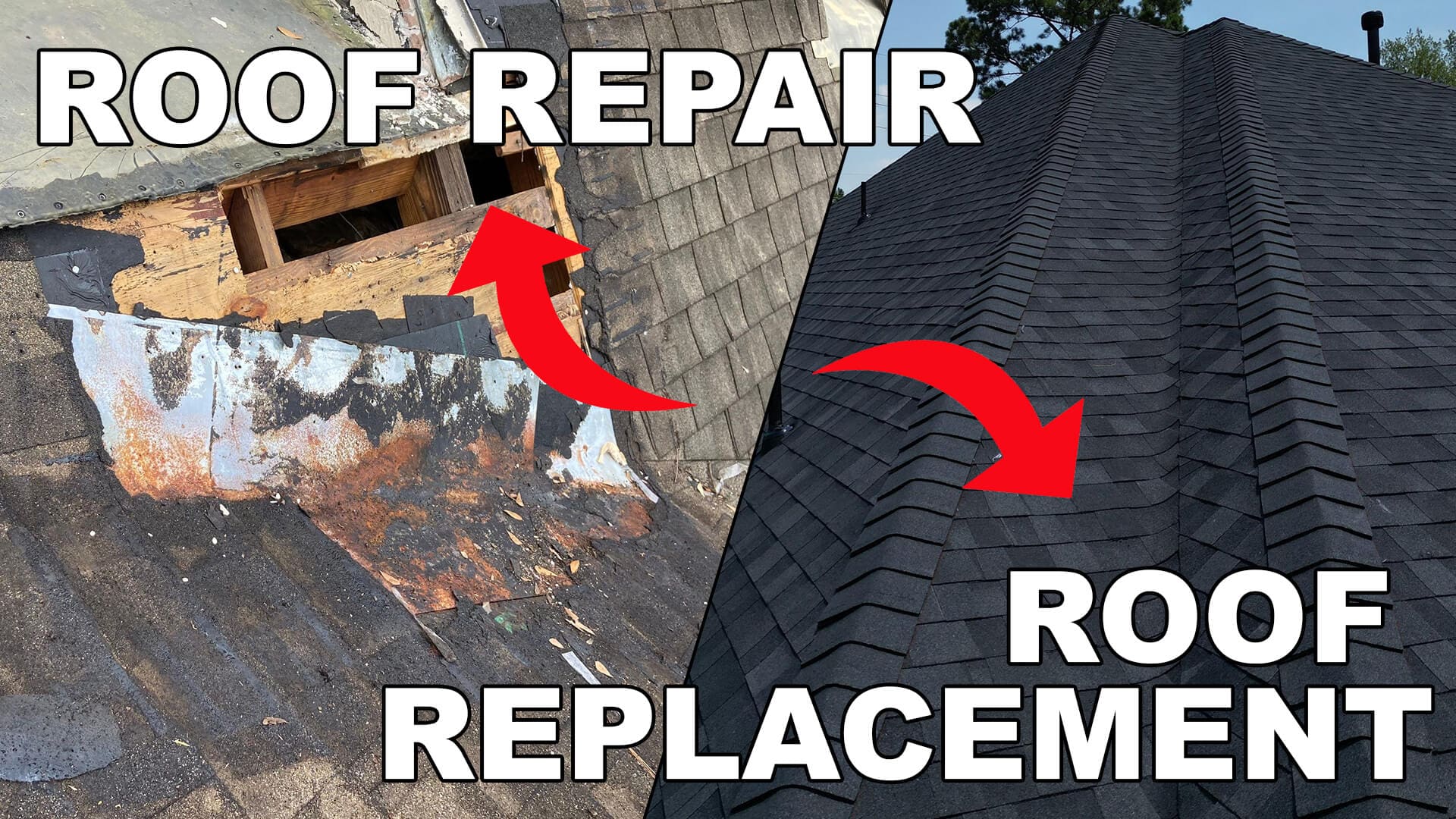 Roof Repair vs Replacement