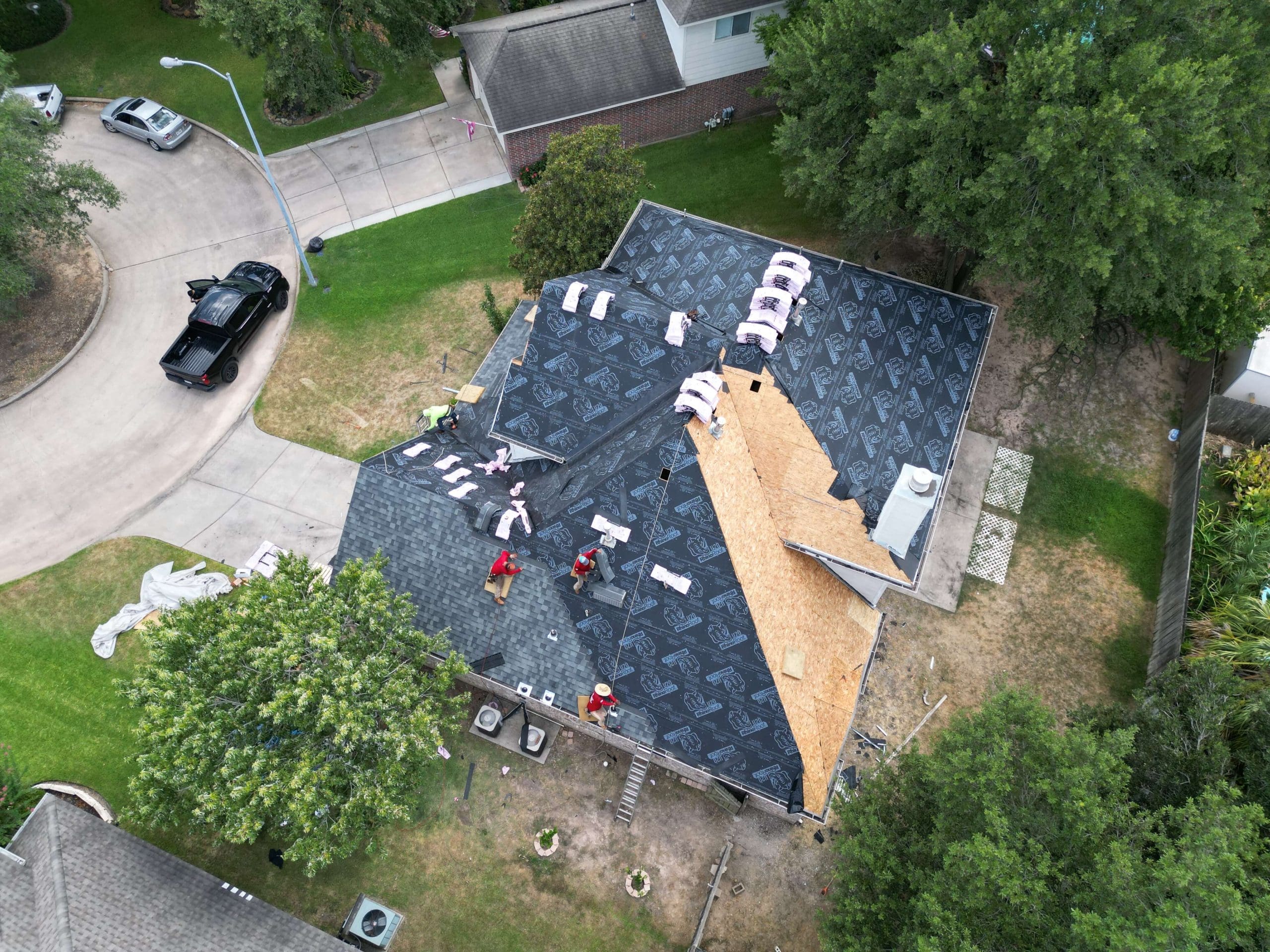 Spring TX Roof Replacement Repair